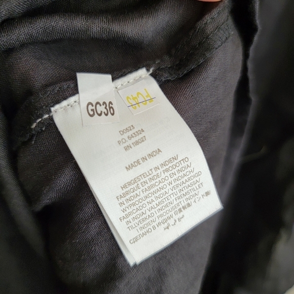 Boden Ruched Tiered Maxi Dress in Black size 6 NWT - Picture 10 of 11